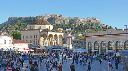 Image showing Monastiraki Square Athens