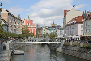 Image showing Ljubljanica Ljubljana