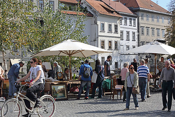 Image showing Antique Market Ljubljana