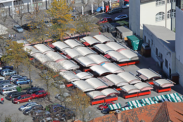 Image showing Farmers Market Ljubljana