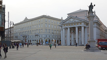 Image showing Piazza Della Borsa in Trieste