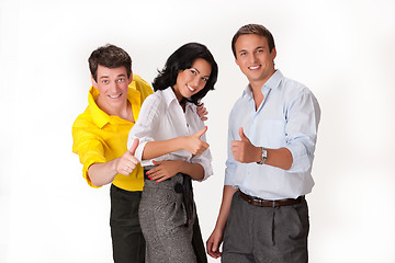 Image showing Young Professional People