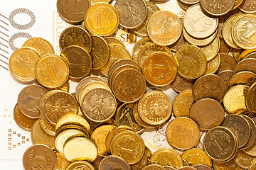 Image showing Polish money, close-up