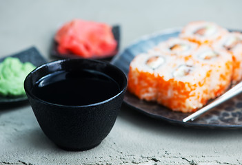 Image showing sushi