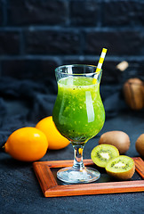 Image showing kiwi smoothie