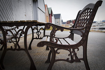 Image showing Rusty Bench