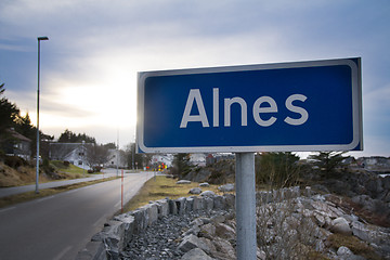 Image showing Alnes