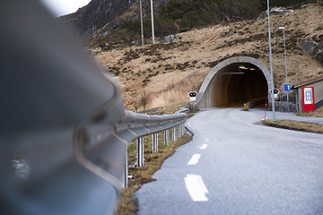 Image showing Alnes Tunnel