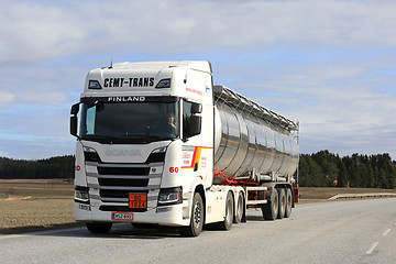 Image showing Next Generation Scania Semi Tanker ADR Transport 