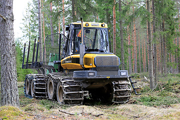 Image showing Ponsse Elk Forest Forwarder at Logging Site