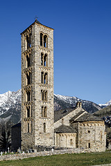 Image showing Roman Church of  Sant Climent de Taull, Catalonia - Spain