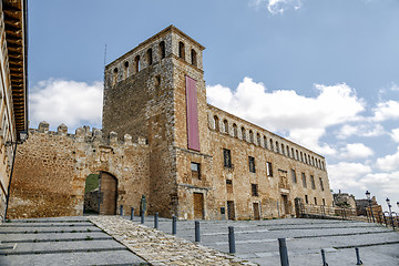Image showing Palace of the Marquises of Berlanga, in Berlanga del Duero, Spain