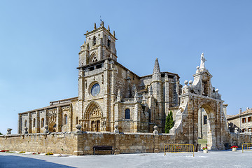 Image showing Iglesia de Santa Maria la Real, Sasamon, Spain