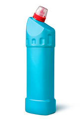 Image showing Disinfectant in a plastic bottle rotated