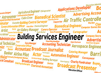 Image showing Building Services Engineer Indicates Jobs Mechanic And Engineers