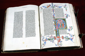 Image showing Holy Bible book