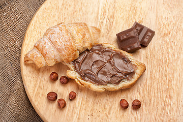 Image showing Bread, Butter And Chocolate