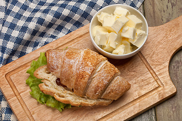 Image showing Bread And Butter