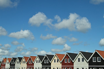 Image showing Houses in a village in Denmark