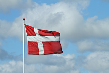 Image showing Danish flag