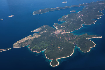 Image showing Croatia aerial view