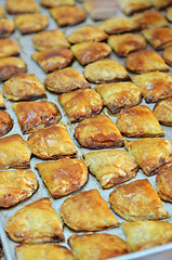 Image showing Traditional baked Kaya Puff