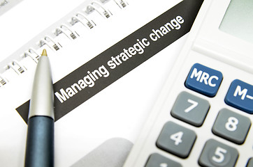 Image showing Managing strategic change