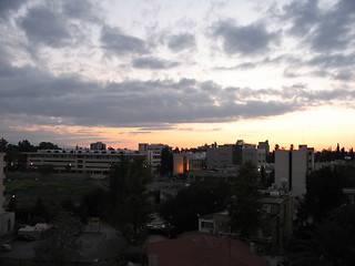 Image showing City clouds. Nicosia. Cyprus