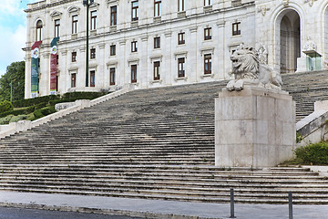 Image showing Monumental Portuguese Parliament 