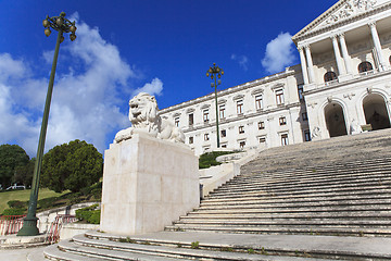 Image showing Monumental Portuguese Parliament 