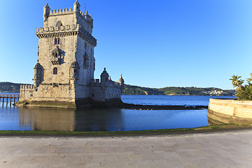 Image showing Belem Tower - Torre De Belem In Lisbon, Portugal 