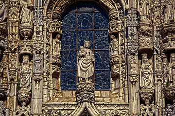 Image showing Lisbon - detail Jeronimos Monastery 