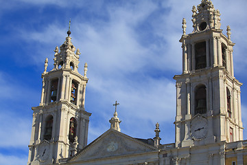 Image showing Mafra National palace  