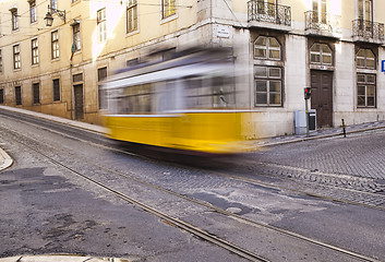 Image showing Long exposure shot. Travel and city life