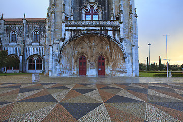 Image showing Jeronimo monastery in lisbon, portugal . unesco world heritage s