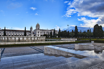 Image showing Jeronimo monastery in lisbon, portugal . unesco world heritage s