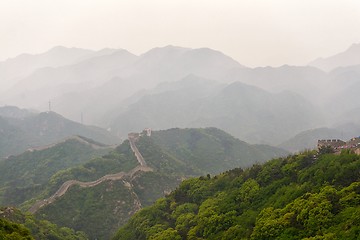 Image showing The Great Wall of China at Badaling