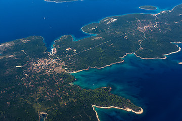 Image showing Croatia aerial view