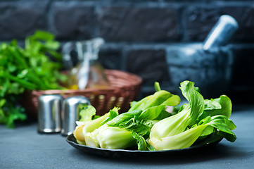 Image showing pak choi