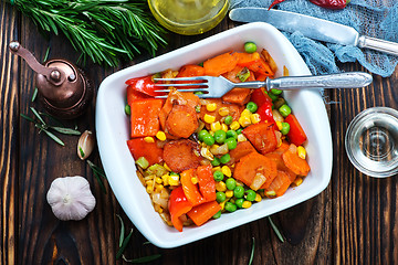 Image showing fried vegetables