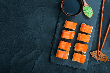 Image showing sushi