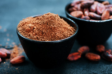 Image showing beans with powder