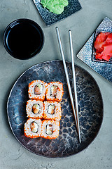 Image showing sushi