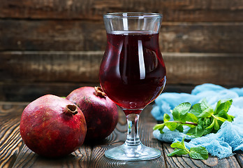 Image showing pomegranate juice