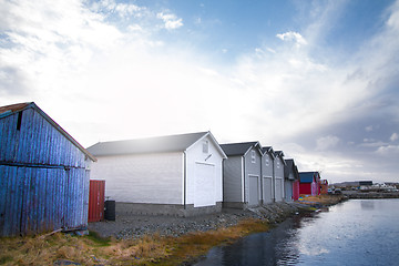 Image showing Boat Houses