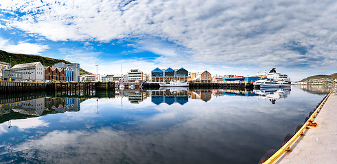 Image showing Hammerfest City, Finnmark, Norway