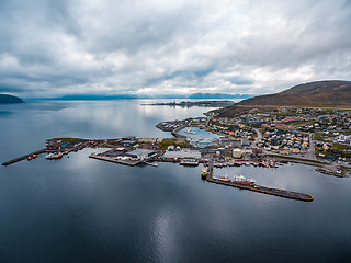Image showing Hammerfest City, Finnmark, Norway