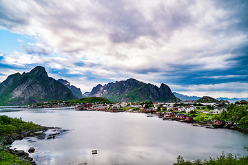 Image showing Lofoten archipelago islands Norway