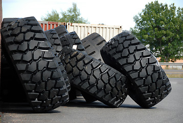 Image showing Big Tyres