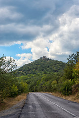 Image showing Road to the mountains, Crimea